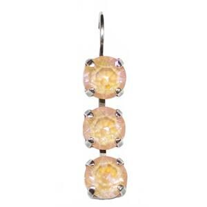 NEW MARIANA women's sun kissed earrings in peach